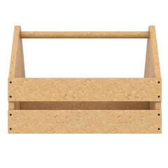 Toolbox isolated on transparent background