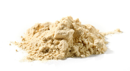 heap of protein powder