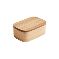 Eco-Friendly Bamboo Lunch Box with Lid - Sustainable Food Storage Container