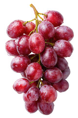 Fototapeta premium Close-up of a bunch of plump, red grapes (1)