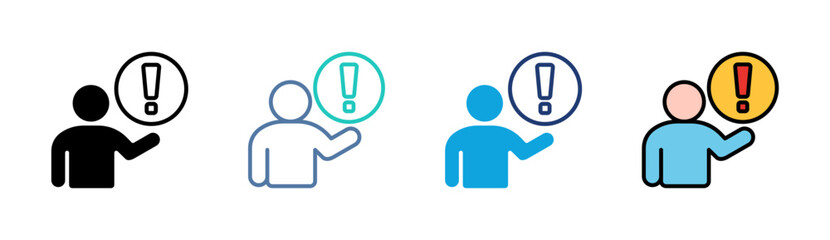 Important Icon Set Multiple Style Collection