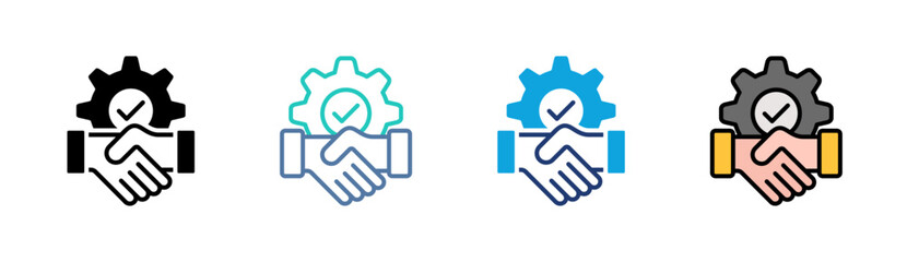 Onboarding Icon Set Multiple Style Collection