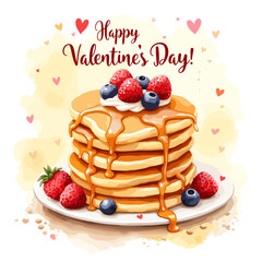 Cute Happy Valentine's day Special, Valentine day poster, cute cliparts, romantic cliparts ,valentine, card, holiday, romantic, celebration, happy, pattern,