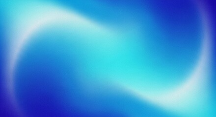 Fototapeta premium Abstract Swirling Blue and White Gradient Background with a Grainy Texture. Fluid and Dynamic Design for Modern Graphics.