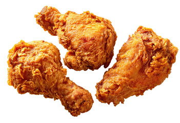 Crispy fried chicken pieces (7)