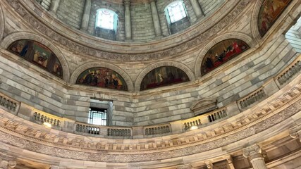 Dome of the Victoria Memorial in Kolkata, India