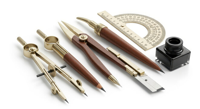 Antique Drafting Tools Precision Instruments For Architects Engineers Draftsmen