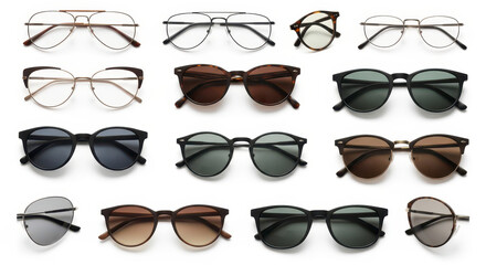 Collection of Stylish Eyewear and Fashionable Sunglasses for Modern Appeal