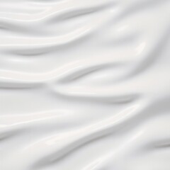 Obraz premium A close-up of a wavy silky cream surface background