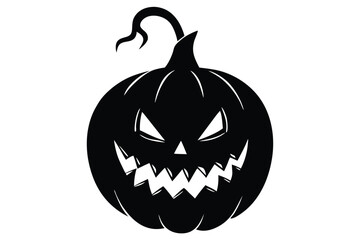 Creepy Pumpkin Lantern Halloween Graphic
