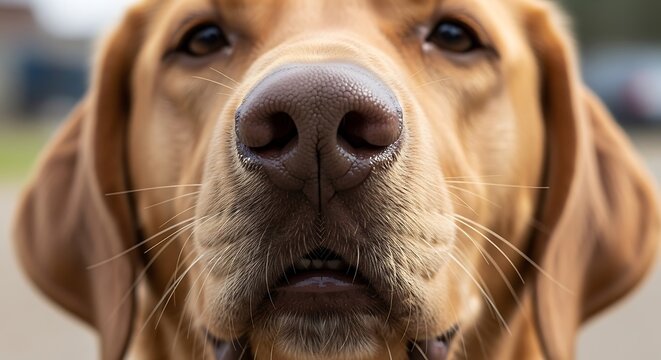 Fox Red Labrador CloseUp.