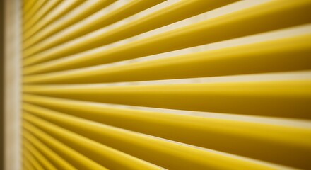 Yellow Blinds Abstract Pattern.