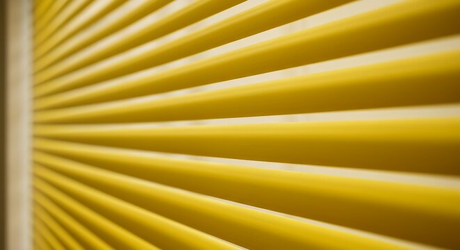Yellow Blinds Abstract Pattern.