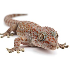 Premium Tokay Gecko (Gekko gecko) isolated on white background  Free Download