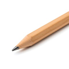 Wood pencil with clipping paths abstract white background. | High-Quality Stock Image