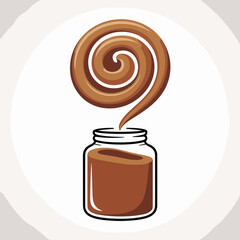 Chai Spice Jar with Flowing Aroma Design