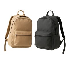 Naklejka premium Backpacks Isolated on White Background