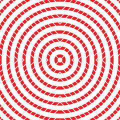 Circle shapes pattern. Circles ornament. Figures background. Simple wallpaper. Linear motif. Geometrical backdrop. Digital paper. Web designing, Textile print. Vector abstract.