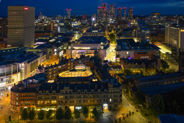  Downtown Manchester During Blue Hour