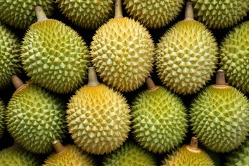 Durian fruit food pattern.
