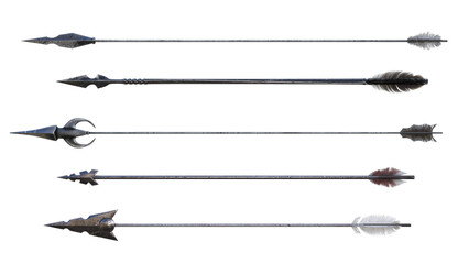 fantasy 3D arrows © david