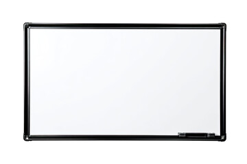 Blank interactive whiteboard