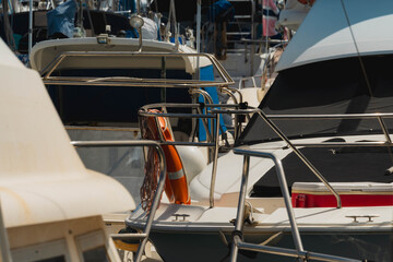 boats in marina