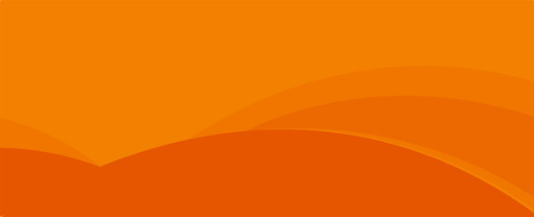 Modern orange abstract background with flowing wave lines. Dynamic wave. Smooth curve lines design element. Futuristic technology concept. eps10
