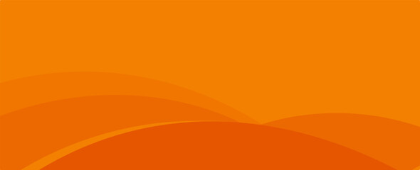 Modern orange abstract background with flowing wave lines. Dynamic wave. Smooth curve lines design element. Futuristic technology concept. eps10