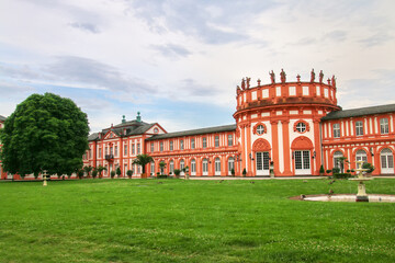 Fototapeta premium Biebrich Palace in Wiesbaden, Hesse, Germany