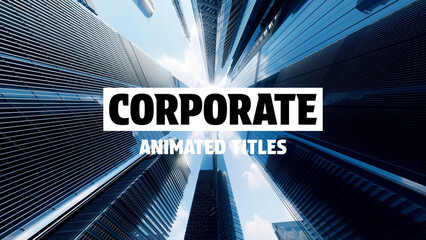 Corporate Animated Titles Template