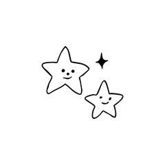 Stylized icon of a figure with tie