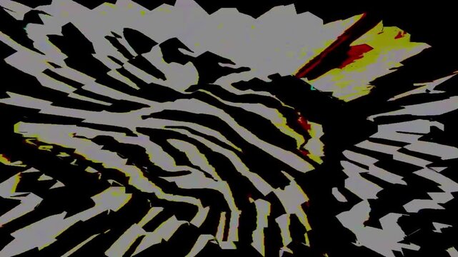 Moving abstract stripes in motion