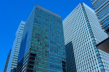 高層ビル　オフィス街