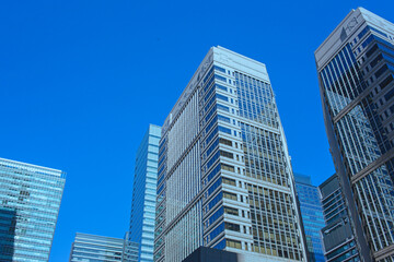 高層ビル　オフィス街