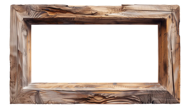 An old, weathered wooden frame with a white background inside, ready to showcase artwork or text.
Concept of: Reclaimed beauty.
