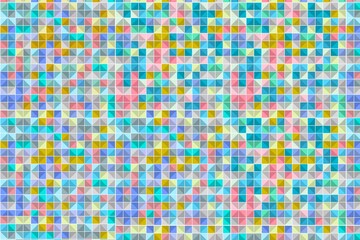 Games background, colorful mosaic background