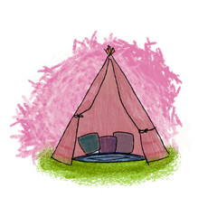  Pink Tent © Esti