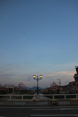 『金魚ちょうちん』白壁の町並み  山口県柳井市観光