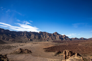 Mount Teide volcano panoramic view, Tenerife