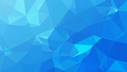 Obraz premium blue polygon background, abstract low poly, geometric crystal texture, faceted polygon design, modern polygon wallpaper, abstract blue mosaic, polygonal geometric art, futuristic crystal pattern