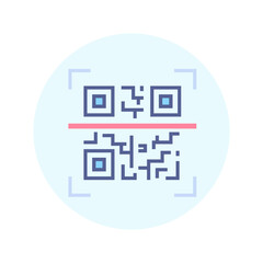 Digital QR Code Scan