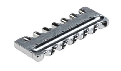 Metal component with multiple, protruding sections