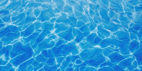 Obraz premium The crystal clear water displays a mesmerizing interplay of light and shadows.