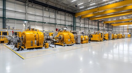 A large industrial facility with various high tech processing equipment and used for fuel production and distribution