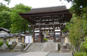 Fototapeta premium 松尾大社 楼門 京都市西京区