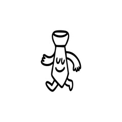 Green bin with recycling logo and one wheel