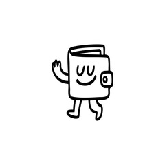 Holding recycling symbol