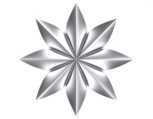 Obraz premium Metallic, ornate star