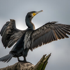 Fototapeta premium great blue heron ardea cinerea